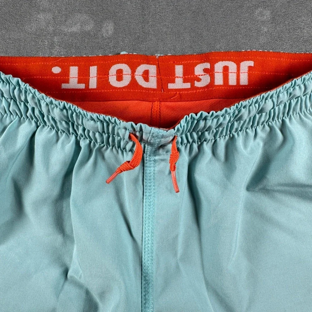 Nike Dri-FIT Phantom 2-in-1 Running Shorts Women's XS Blue Orange Lined Athletic